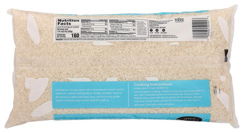 365 80 (Pack 2) by Whole Foods Market, Enriched Long Grain White Rice, Ounce