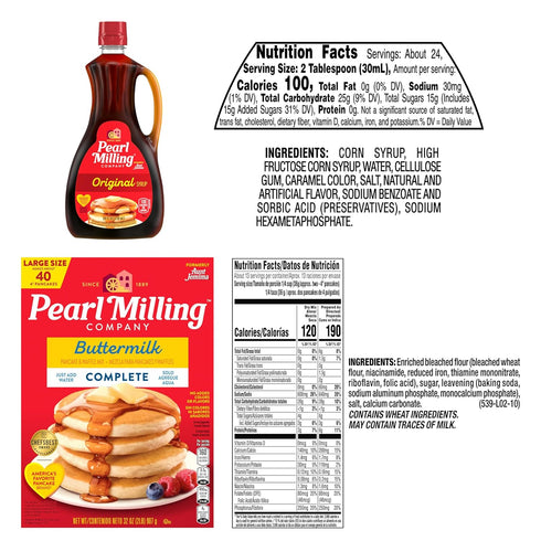 Pearl Milling Company, Syrup & Mix Combo