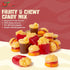 Gummy 4D Gummy 5 Gummies NY Spice Shop Burger and Fries Candy - Pound Edible Burger Shaped for Parties & Events - Fun