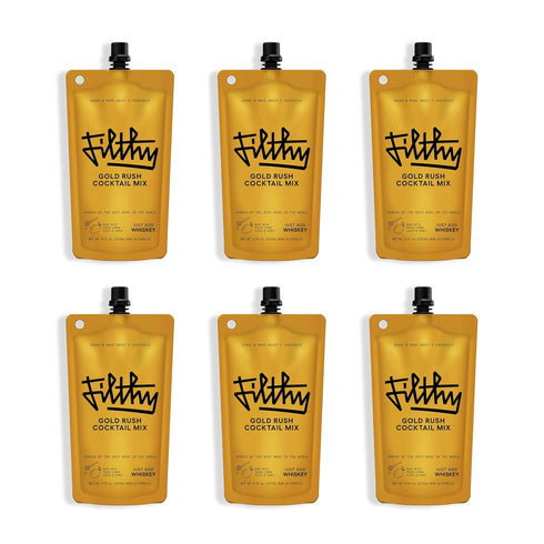 Filthy Gold Rush All Natural Cocktail Mixer - Made With Fresh Lemon