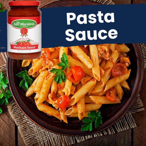 13 oz, La San Marzano Marinara Sauce, Pasta Sauce Made in Italy, All Purpose Tomato Premium Quality, All Natural