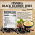 2 SweetGourmet Finnska Soft Black Licorice Candy, Premium Finnish Style Soft Licorice, Pounds