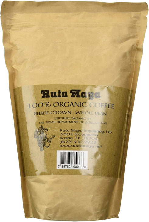 Ruta Maya 35.2 Coffee, Coffee Dark Roast Organic, Ounce