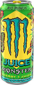 16 Pack 15 Monster Energy Juice Rio Punch, Energy Drink, Ounce | Energy + Juice
