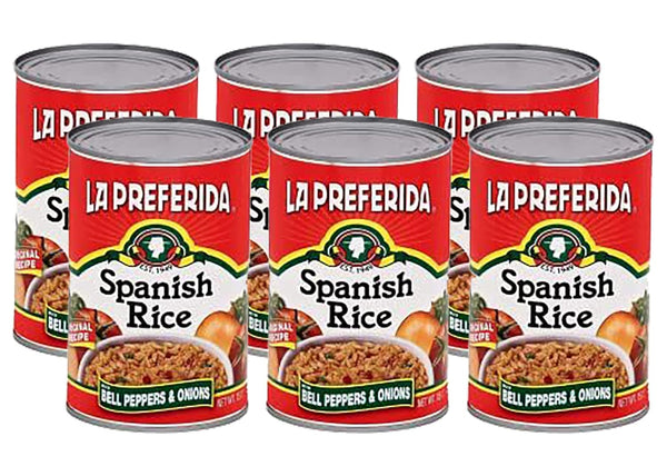 La Preferida Canned Spanish Rice - Quick & Easy, Robust Sauce of