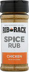 Rib Rack Dry Spice Rub - Chicken, 5.5 oz. - Meat Seasoning