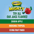 8 Oz 6 Pack Mott's Mighty Soarin' Apple Juice Drink, Fl Bottles