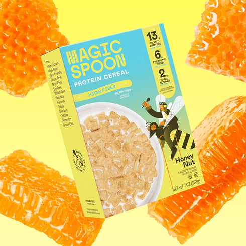 7 Magic Spoon, Cereal Honey Nut, Ounce