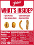 29.5 oz (Pack 4), Fisher Snack Spicy Cajun Trail Mix, of Resealable Jar, Bold & Crunchy Snack Mix with Peanuts, Corn