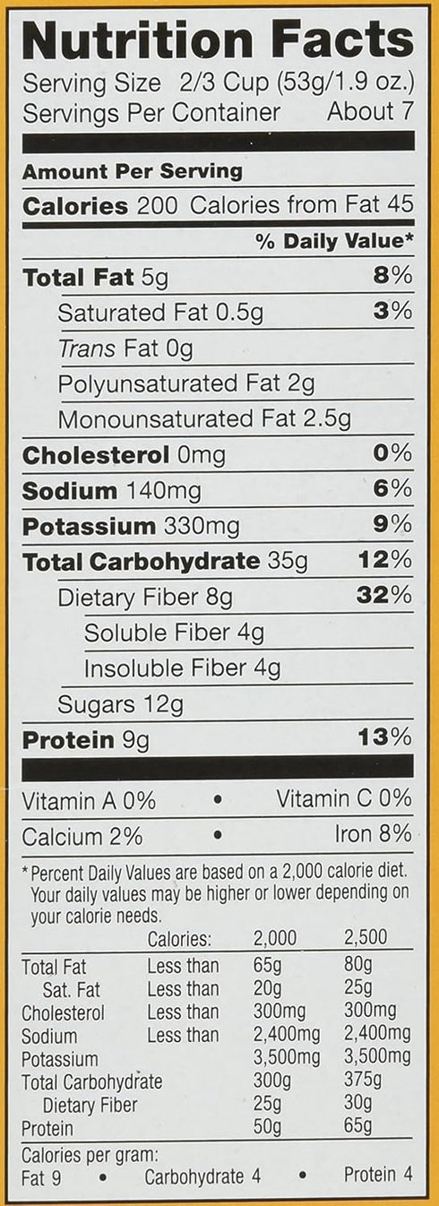 14 oz Kashi GoLean Crunch, Honey Almond Flax Cereal