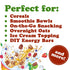 3 Food to Live Organic Golden Crunchy Granola with Strawberries, Pounds Handcrafted, Great for Breakfast Cereals