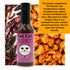 6 Pack Surprisingly Mild Guajillo Ghost Tex-Mex Hot Sauce and Marinade by Fat Cat Gourmet - Savory Smoky Flavor - Mild