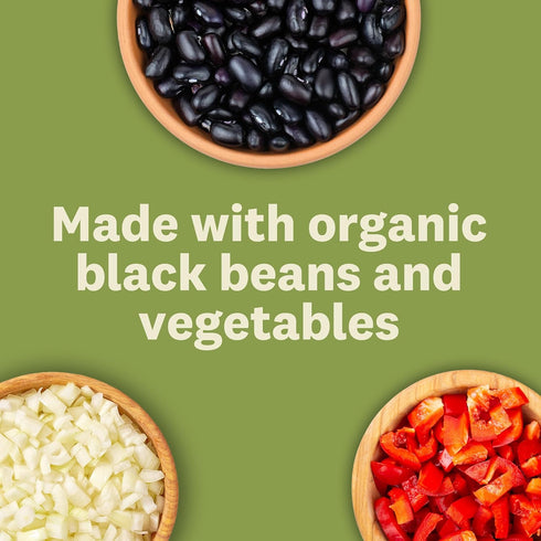 14.7 Oz (6 Pack) Amy's Chili, Black Bean, Medium Spice, Gluten Free & Organic Vegetarian Chili, Low Fat