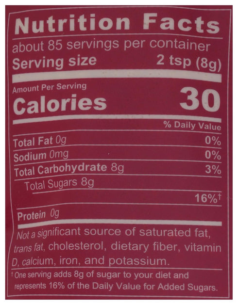 24oz, 1-Pack Wholesome Fair Trade Organic Light Brown Sugar