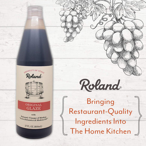 27 Roland Foods Balsamic Vinegar Glaze of Modena, Ounce