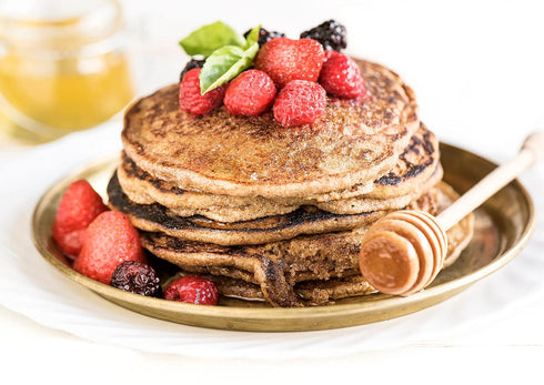 3 Food to Live - Organic Hulled Buckwheat Flour, Pounds - Non-GMO, Finely Milled Raw Buckwheat Groats, Kosher, Vegan
