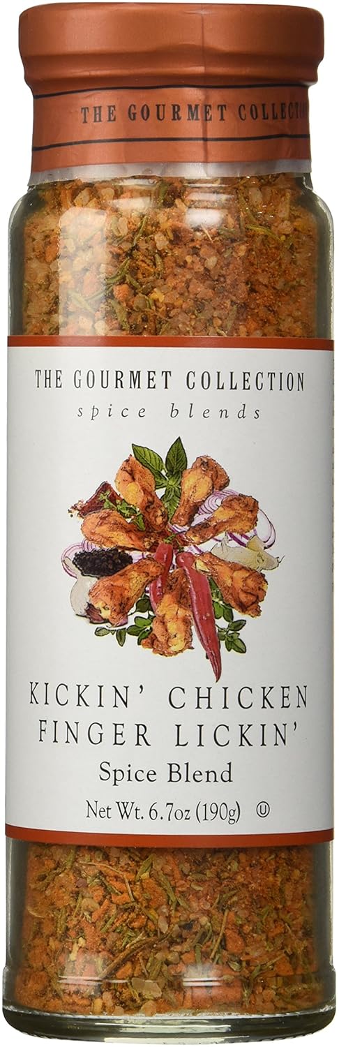The Gourmet Collection Kickin' Chicken Finger Lickin' Spice Blend for Fried, Roasted, Broiled Chicken