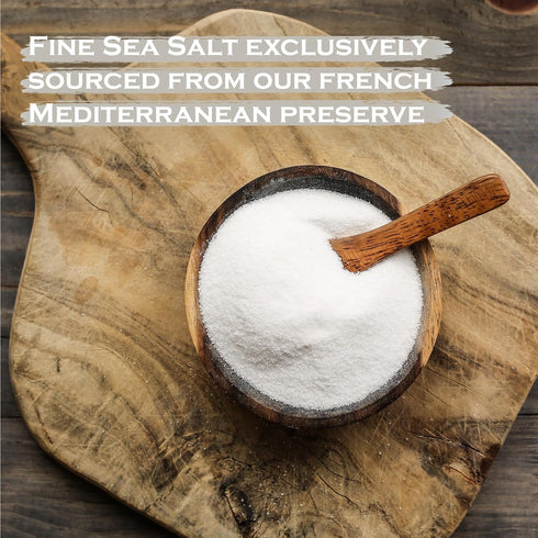 2 Pack La Baleine Fine & Coarse Sea Salt Bundle