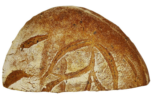 Pack 4 German Farmer Bread of | Rye with linseed. | Sourdough Mixed.
