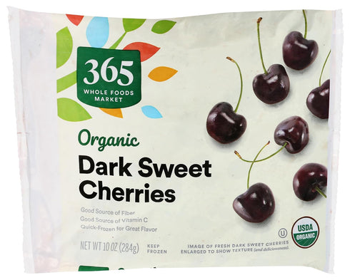 365 by Whole Foods Market , Organic Sweet Dark Cherries, 10 oz
