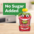 3.2 Oz 48 Count (4 Packs 12), Mott's No Sugar Added Strawberry Applesauce, Clear Pouches, Of Good Source Of Vitamin C