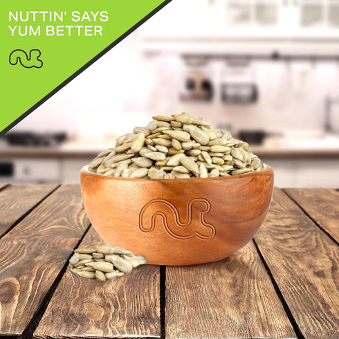(4oz 0.25 LB) Packed NUT CRAVINGS - Roasted Salted Sunflower Seeds Kernels to eat, No Shell Hulled - Bulk Nuts Fresh