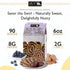 6 Pack 6 oz Darious Snack Co VEGAN and PALEO Blueberry Date Swirls for Delicious BreakFast, Slightly Sweet and Savory