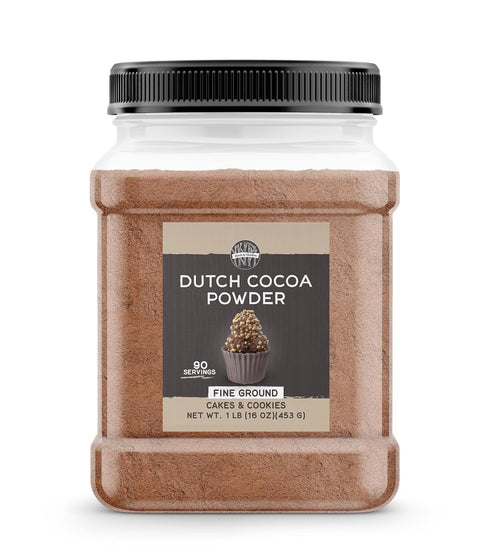 Birch & Meadow 1 lb of Dutch Cocoa Powder, Cookies & Cakes,