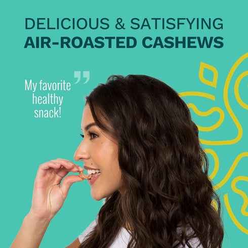 1.5 (12 Packs) Sea Salt Cashews with Skin by Karma Nuts, Whole, Roasted, Vegan, Gluten Free, Low Net Carb, Natural