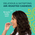 1.5 (12 Packs) Sea Salt Cashews with Skin by Karma Nuts, Whole, Roasted, Vegan, Gluten Free, Low Net Carb, Natural