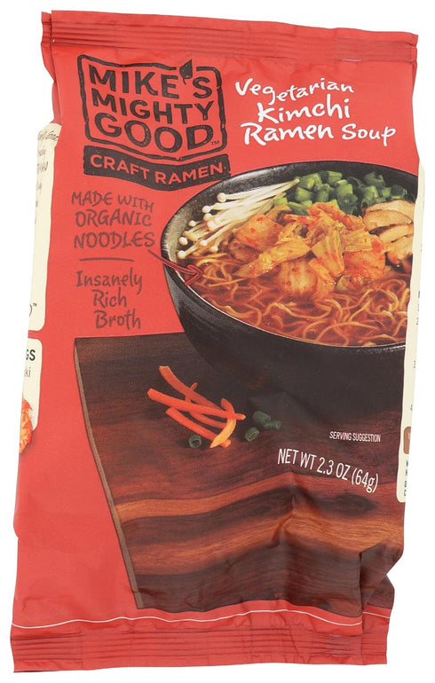 Mikes Mighty Good, Soup Ramen Kimchi, 2.3 Ounce