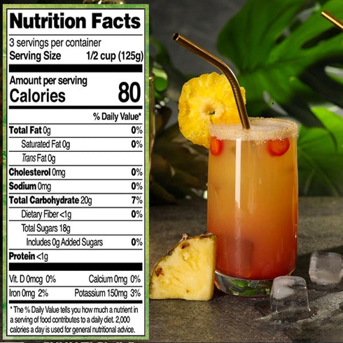 15 (Pack 6) Native Forest Pineapple Slices - Pineapple Canned, Pineapple Organic, Canned Fruit No Sugar Added, Organic