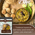 Store Dried,120g KDI Ready to Eat Dal Baati, Traditional Gujarati Lentil Curry with Wheat Balls, USDA Organic, Freeze