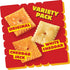 Pack, 12.1oz (12 Packs) Cheez-It Cheese Crackers, Baked Snack Crackers, Lunch Snacks, Variety Box