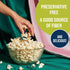 0.65oz (6ct) SkinnyPop Popcorn, Original, Whole Grain, Dairy-Free Snack, Bags