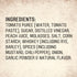 18 oz (Pack 6) Stubbs BBQ Sauce, Whiskey & Peach, Kosher, No Artificial Flavors, No High Fructose Corn Syrup, Sweet