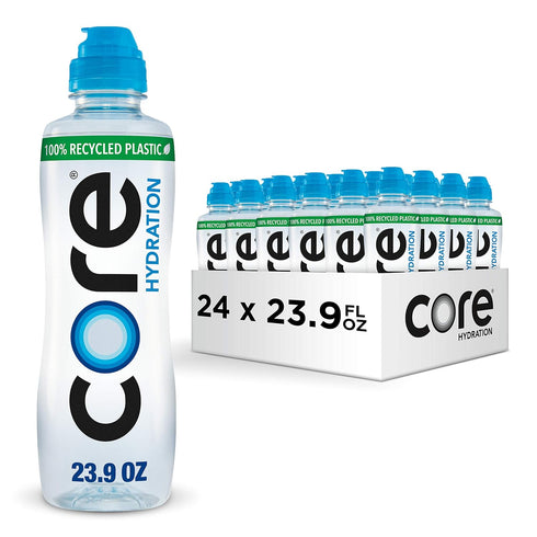 Core Hydration Perfectly Balanced Water, 23.9 fl oz Sport Cap bottle (Pack
