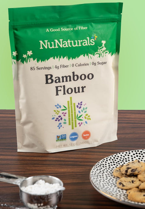 12 oz. (2-Pack) NuNaturals Bamboo Flour