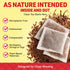 100 Count Rooibos Rocks Herbal Tea Bags - Naturally Sweet Red Rooibos Tea Organic for Children & Pregnant Women - Low