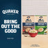 12g 2.11 oz Packets, (6 Pack) Quaker Protein Instant Oatmeal, Maple Brown Sugar, Protein per Serving, Whole Grains, No