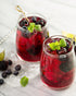 (30.4 oz 900mL) SEMPIO Black Rice Vinegar Drink Rubus & Wild Grape Fermented Brown Rice, Vegan, Naturally Concentrated