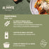 12oz (Pack 6) Al Dente Garlic Herb Pappardelle All-Natural, Hand-Crafted Egg Pasta. Traditional Pasta Noodles Made
