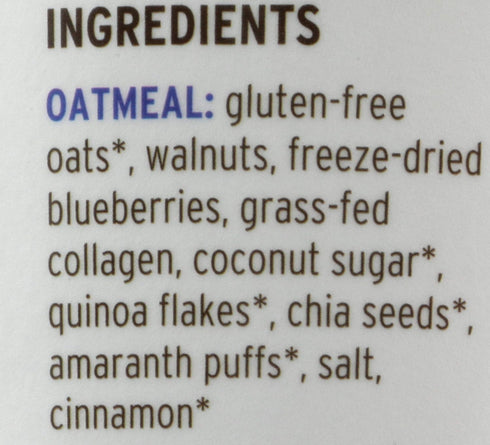 2 Purely Elizabeth, Oats Blueberry Walnut Collagen Protein, Ounce