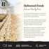 18 oz (1 Pack) Belmont Peanuts Gourmet Salted Caramel Butter Toffee Mixer with Sea Salt and Butter Toffee Flavored