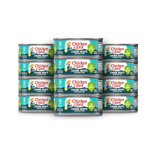 Chicken of the Sea Wild Caught Chunk White Albacore Tuna in Water,