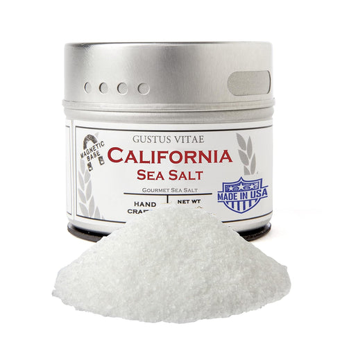 California Sea Salt | Non GMO Verified | Finishing Salt | 3.4oz