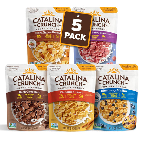 Catalina Crunch Protein Cereal | Sugar Free Breakfast Cereal with up to