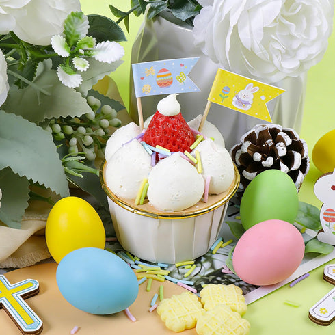 11Oz Jimmies, Easter Sprinkles for Cake Decorating, Pastel Spring Sprinkles for Cookies with Nonpareils, Egg, Carrot