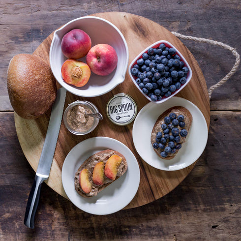 2 13 Big Spoon Roasters Toasted Coconut Almond Butter with Sea Salt - Keto Friendly, Low Sugar Almond Butter - Crunchy
