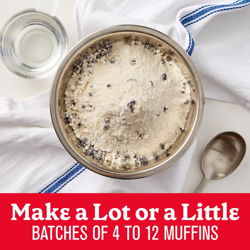 4 12 28 oz. Betty Crocker Batchables Blueberry Muffin Mix, Mix and Bake to per batch